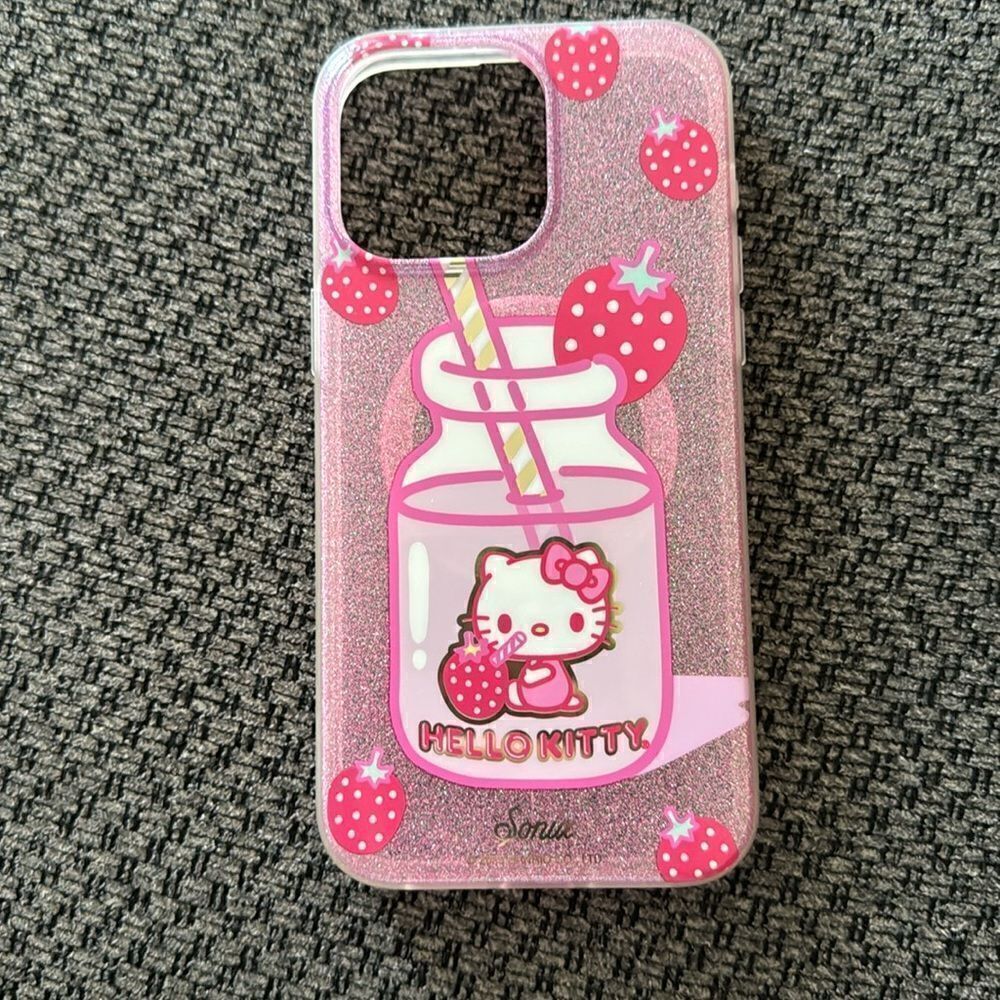iPhone 15 pro max hello kitty sonix case
